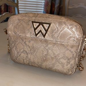Kelly Wynne Mingle Mingle Snakeskin Handbag